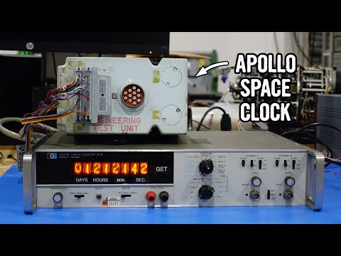 Apollo Comms Part 25: Apollo-HP Nixie Space Clock