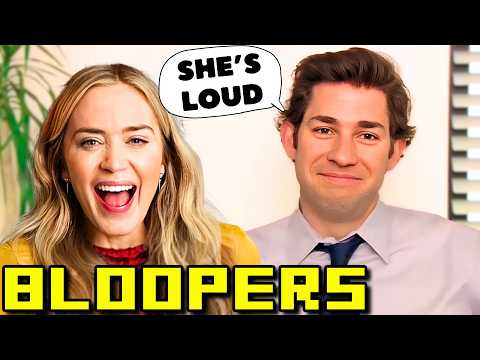 HILARIOUS JOHN KRASINSKI BLOOPERS (A Quiet Place, The Office, IF, 13 Hours, Promised Land, ect)