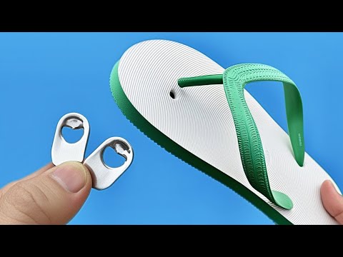 Don't Throw Away Your Slippers! I Show You How to Fix Slippers Easily and Effectively