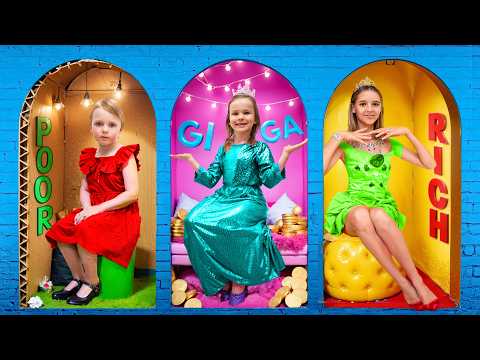 👗🌈 Four Children Couldn't Share Colorful Dresses | Learn to Share