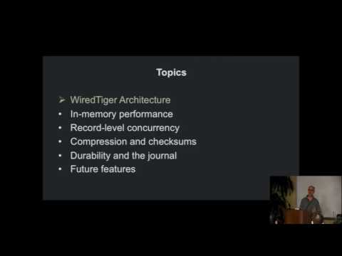 Keith Bostic - WiredTiger [The Databaseology Lectures - CMU Fall 2015]