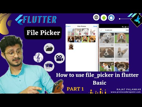 Flutter File Picker Example  - Part 1