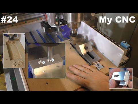 #24. My CNC - Использование небольших станочных тисков