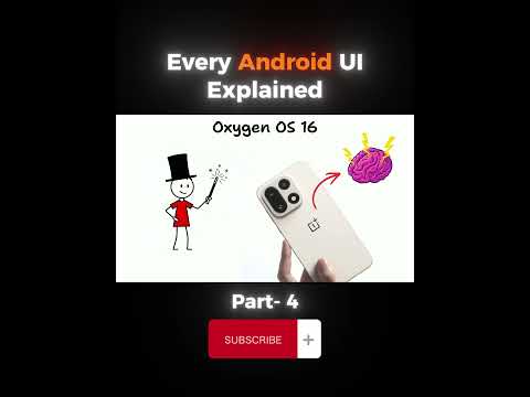 Every Android UI Explained #oxygenos16 #oneplus #tech