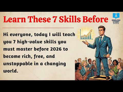7 Skills That Will Make You Rich and Free in 2026 | Learn English Through Story