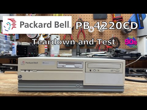 Packard Bell PB 4220CD - Teardown and Test