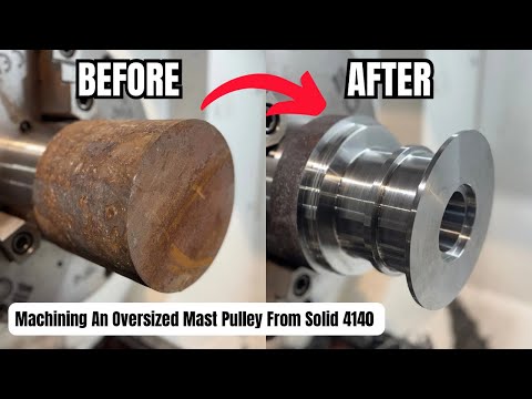 I Accidentally SMASHED A New Tool Making This Mast Pulley