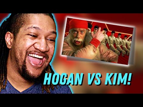 Reaction to Hulk Hogan and Macho Man VS Kim Jong-il. Epic Rap Battles of History