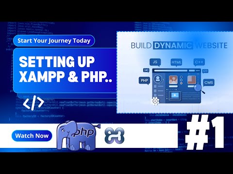 PHP Crash Course #1 -  Setting Up XAMPP and PHP