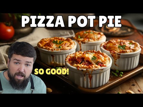 Pizza Pot Pie! An easy perfect dinner that will impress | MUST TRY