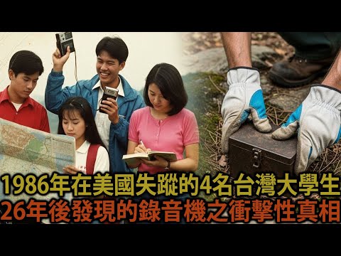 1985年在美國失蹤的4名台灣大學生，2010年所發現的衝擊性真相