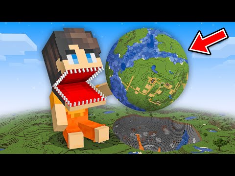 Minecraft, But I Ate The World