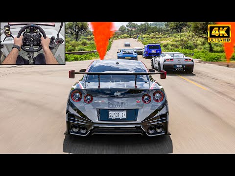 Nissan GTR R35 NISMO VS Track Toys - Forza Horizon 5 | Logitech G923 Steering Wheel