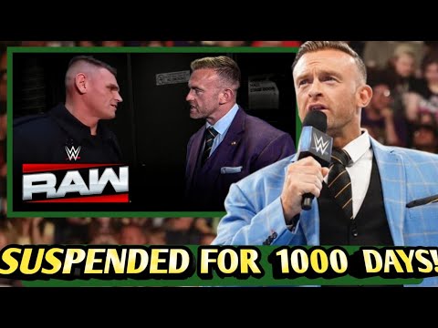 NICK ALDIS FIRES GUNTHER AFTER MOCKING JOHN CENA BACKSTAGE  WWE RAW BREAKDOWN!