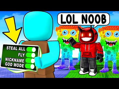 The OWNER Gave me an ADMIN PANEL To Troll My Friends in Plants vs Brainrots 