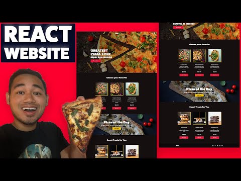 Build a React Website Using Styled Components - Responsive Ecommerce Restaurant Design