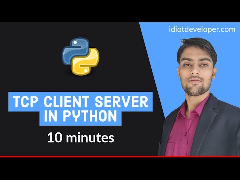 TCP Client Server in Python | Socket Programming in Python