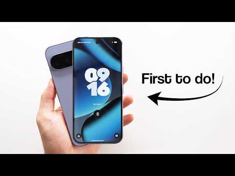 Google Pixel 10 & 10 Pro - First Things To Do! (Tips & Tricks)