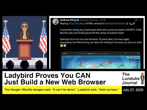 Ladybird Proves You CAN Just Build a New Web Browser