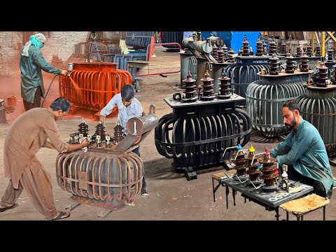 🏠Inside Transformer Factory | High Voltage Transformer Manufacturing Process