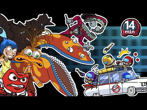 INSIDE OUT &amp; The Amazing Digital Circus vs GHOSTBUSTERS COMPLETE EDITION