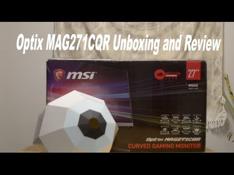 Unleash Your Gaming Potential with MSI's Curved Monitor - OPTIX MAG271CQR Unboxing