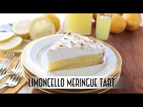 Limoncello Meringue Tart