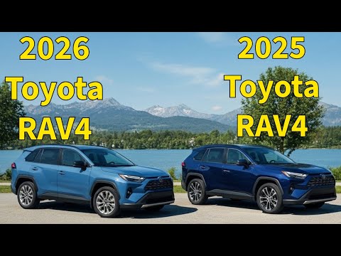 2026 Toyota RAV4 Hybrid vs 2025 Toyota RAV4 - Full Comparison, Specs, Features, & Price Breakdown