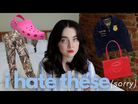 current trends I hate & my biggest fashion icks!!!