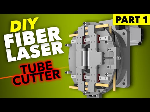 DIY Fiber Laser Tube Cutting Machine | Part 1: Self-Centering Chuck