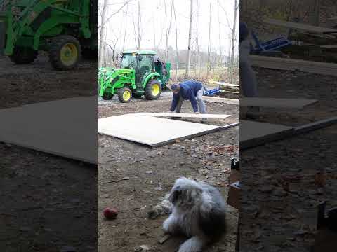 Barn Doors for the Sawmill Shed #shorts