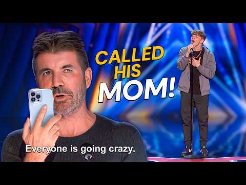21-Year-Old's Voice is SO GOOD – Simon Cowell Called His MOM!