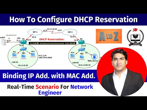 DHCP Reservation Explained For Network Engineer | How To Configure DHCP Reservation | DHCP Setup