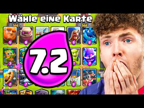 😱❌NUR TEURE KARTEN WÄHLEN, BIS ICH VERZWEIFLE... | Clash Royale Deutsch