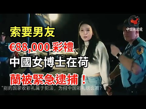 索要男友 €88,000 彩禮，中國女博士在荷蘭被緊急逮捕！