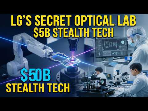 Inside LG's Secret Optical Lab – How "Invisible" Smartphone Cameras Are Built Using $5B