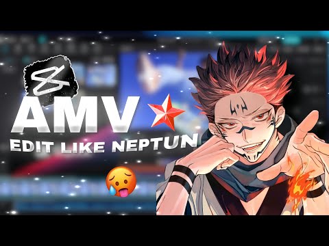 How to Edit like Neptun in Capcut 🔥 Full - A to Z | Amv tutorial !! ( + Free Clips )