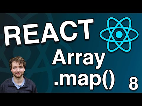 Map through State Array (Loop) - React tutorial 8