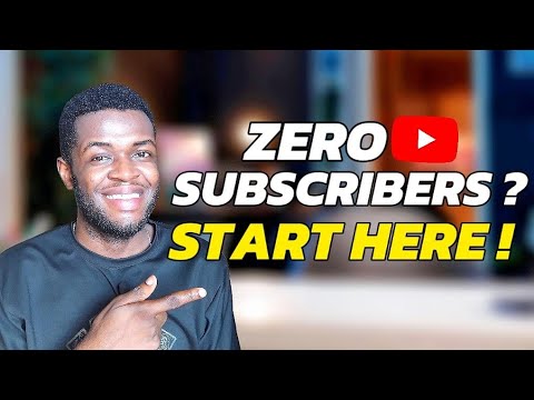 How To Start YouTube With ZERO Subscribers (Grow FAST)