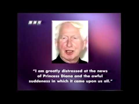 Diana's death - BBC coverage 9 AM - 1:07 PM