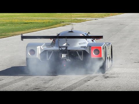 Sauber-Mercedes C9 Accelerations, Burnouts, Warm Up & Iconic Twin-Turbo V8 Sound on an airstrip!