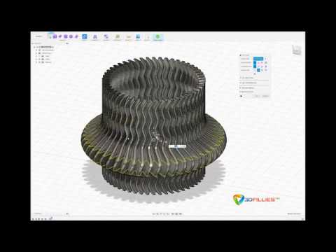 Designing A Spiralised Vase In Fusion360