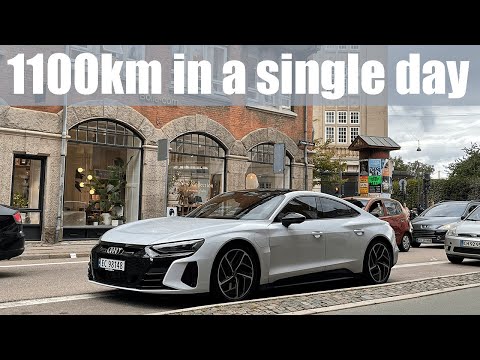European Road Trip In The Audi E-Tron GT | DAY 7 | Hamburg - Copenhagen - Oslo 1100km