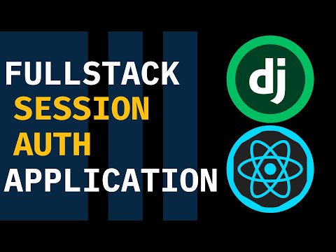 Fullstack App with Session-Based Auth in Django & React.js (Vite) #django #react #vite