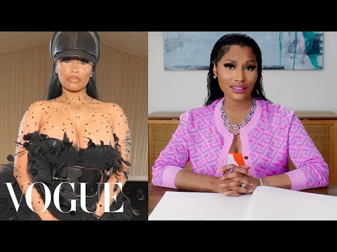 Nicki Minaj Breaks Down 11 Looks, From Pink Friday to Barbie | Life in Looks | Vogue