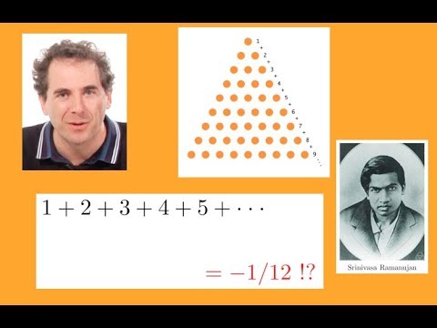 La Somme des entiers positifs fait-elle vraiment -1/12? (Benoit Rittaud)
