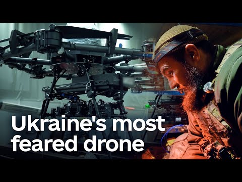 A night with Ukraine’s Vampire drone team near Kurakhove