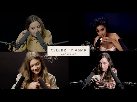 best celebrity asmr - relaxing sounds part.1