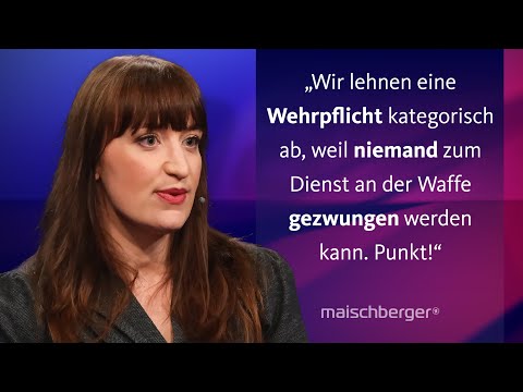 Heidi Reichinnek und Tim Klüssendorf über Bürgergeld, Migration und Wehrpflicht | maischberger