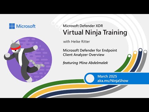 Microsoft Defender for Endpoint Client Analyzer Overview